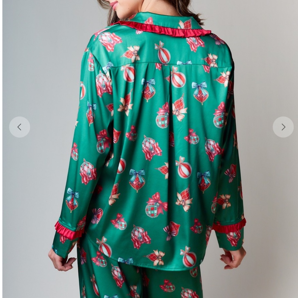 💲Rareraw “ Pj’s 4 “ Rareraw Merry Christmas Pajama 2 Piece Set 57 - Picture 4 of 8